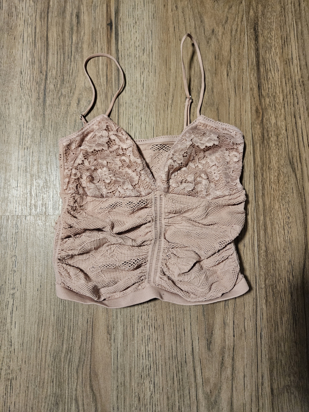 Urban Outfitters Lace Cami in Blush